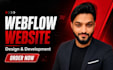 design and develop webflow website, figma to webflow expert