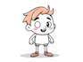 draw flat vector character design