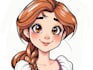 draw your portrait in disney style