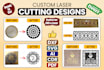 professional laser cut files svg, dxf, PDF