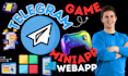 make telegram miniapp , telegram webapp , telegram game