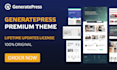 install generatepress premium theme lifetime updates