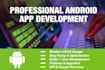 create professional android applications in kotlin or java