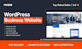 build a professional wordpress business or portfolio website