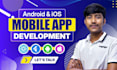 do mobile app development, android app, ios app development using flutter