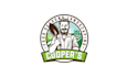 design modern bearded landscaping and snow removal logo