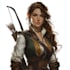 make a dark fantasy dnd character illustration
