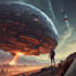 create sci fi illustrations