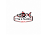 design awesome fish palooza logo