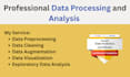 do data processing, analysis, and visualization in python