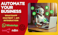 create whatsapp chatbot and integrate whatsapp business api