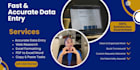 do accurate data entry, web research, and excel tasks