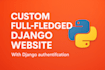 build your website with django