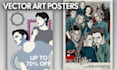 create a vector illustration for your business or event