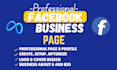 create  facebook business page