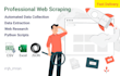 web scraping, data scraping, data mining using python