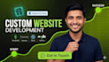 be your front end and back end react developer