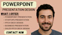 do powerpoint presentation, pitch deck, real estate, google slides, presentation