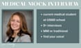 conduct a mock medical school interview