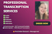 transcribe hungarian audio or video into text