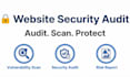 perform a website security audit and vulnerability scan to protect your site