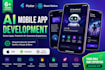 do mobile app development flutter app react native app