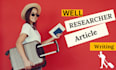 write publish article for eb1 eb1a niw and increase citation