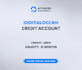 make digitalocean account with preloaded credits