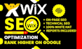 do complete wix SEO optimization to rank your website on google