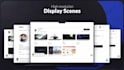 create modern website promo