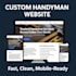 create a modern handyman website for your local service business