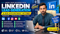 find b2b leads via linkedin influencer research and targeted outreach