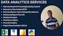 do data analytics using excel with sql power bi and python