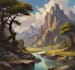 esign fantasy landscape and all concept art