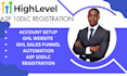 setup a2p 10dlc registration