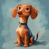 draw pet portrait into cartoon vector