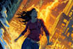 create a comic cover page design illustration