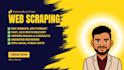 do web scraping, data extraction and data mining from any website
