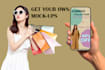 turn your designs into  stunning mockups fast turnaround