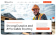 roofing service website, roofing website