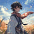 draw anime character illustration