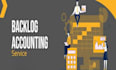 do backlog bookkeeping to get ready for taxes