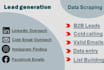provide you warm leads, b2b leads, email and linkedin outreach, cold calls