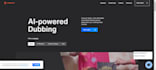 build saas ai dubbing website, ai dubbing app, ai video voice translator