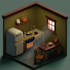 create low poly or semi realis 3d models or environment for game or 3d animation