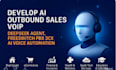 do ai outbound sales voip deepseek agent, freeswitch pbx 3cx ai voice automation