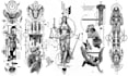 create geometric, fine line or micro realism tattoo design