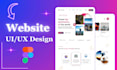 design a modern saas startup landing page UI