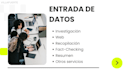 entrada de datos o data entry