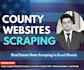 scrape property data and case records from county websites